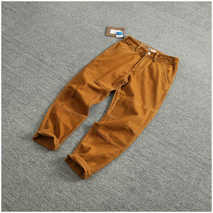 Importé - Pantalon Jean Homme Tendance Style Rétro En Coton