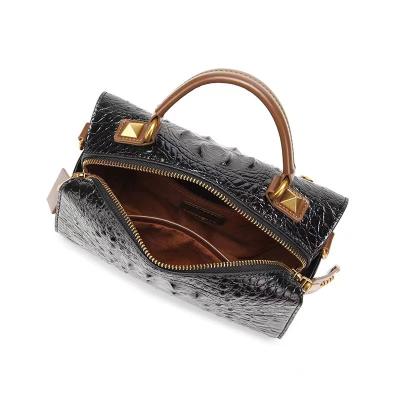 Importé - Sac À Bandoulière  Croco Femme Décontracté Tendance