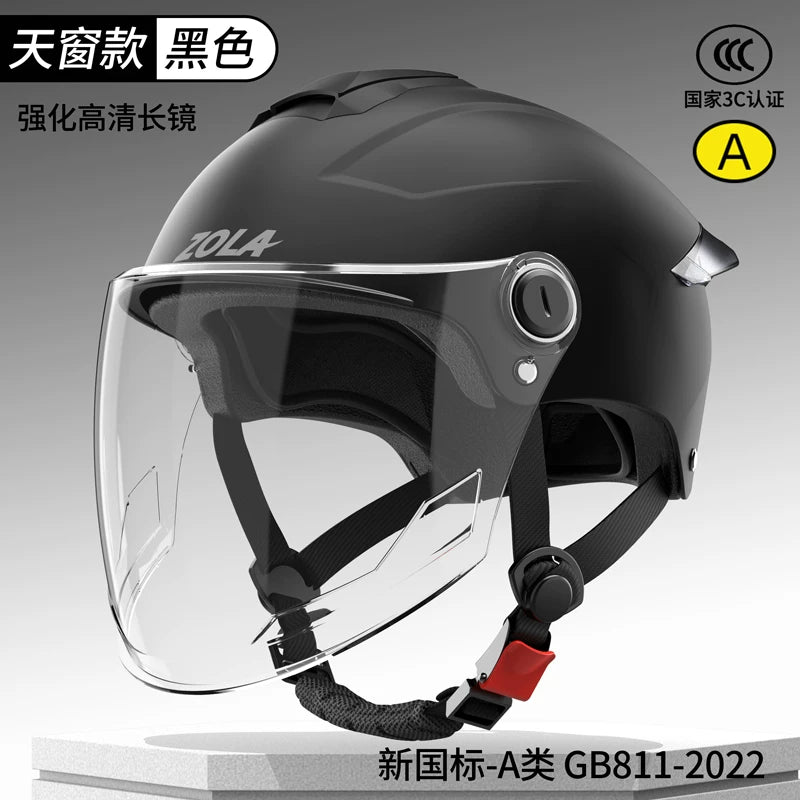 Importé - Casque Blindé Anti-Choc Protection Moto Velo