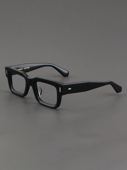Importé – Monture Épaisse Style Rétro Lunettes Mixte