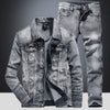 Importé - Ensemble Homme Jean Jacket + Pantalon