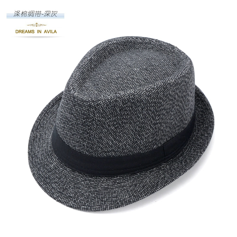 Importé - Chapeau Homme A Bords Roulés Décontracté Britannique Rétro