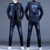 Importé - Ensemble Jacket Homme Slim Fit En Stretch