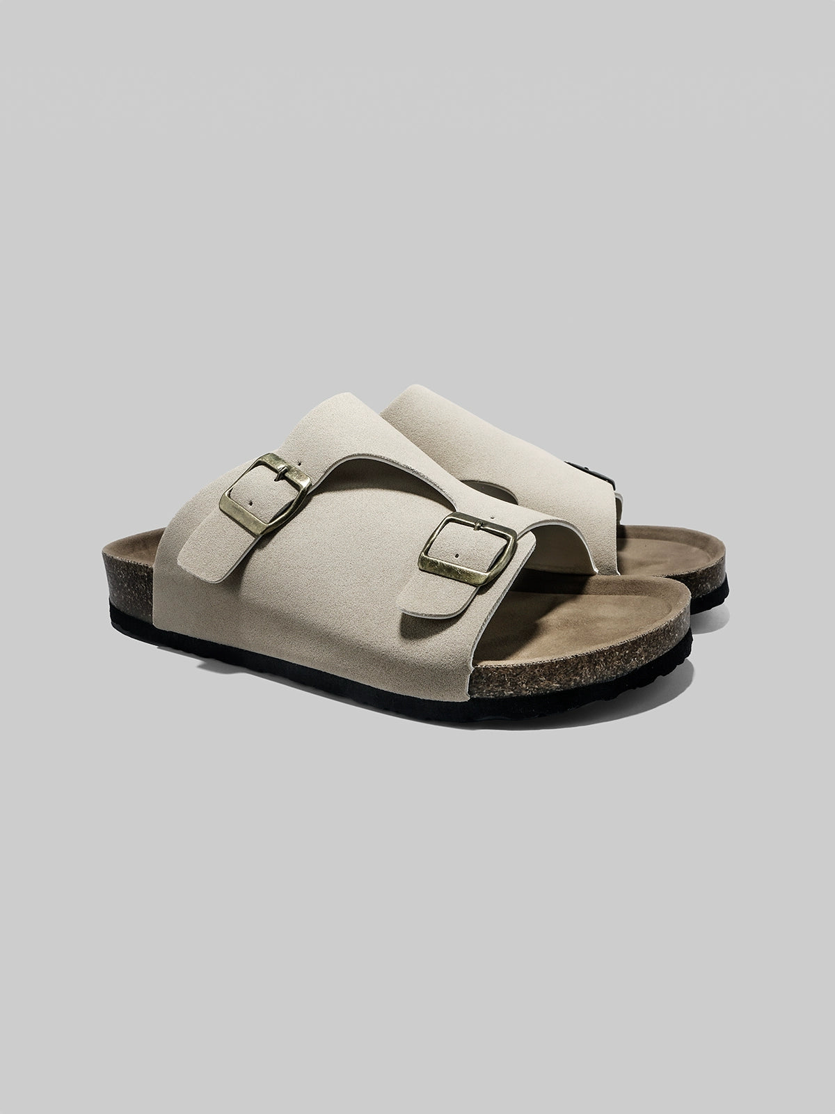 Importé - Sandale Homme Décontracté Pantoufles En Cuir