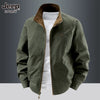 Importé - Veste Jacket Homme Col Montant Manches Longues 100% coton