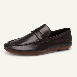 Importé - Chaussure Homme Mocassins En Cuir
