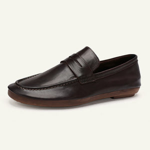 Importé - Chaussure Homme Mocassins En Cuir