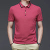 Importé - Polo Brodé Homme Manche Courts