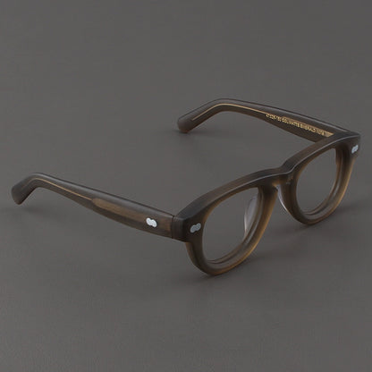 Importé – Monture Large Rétro Lunettes Mixtes