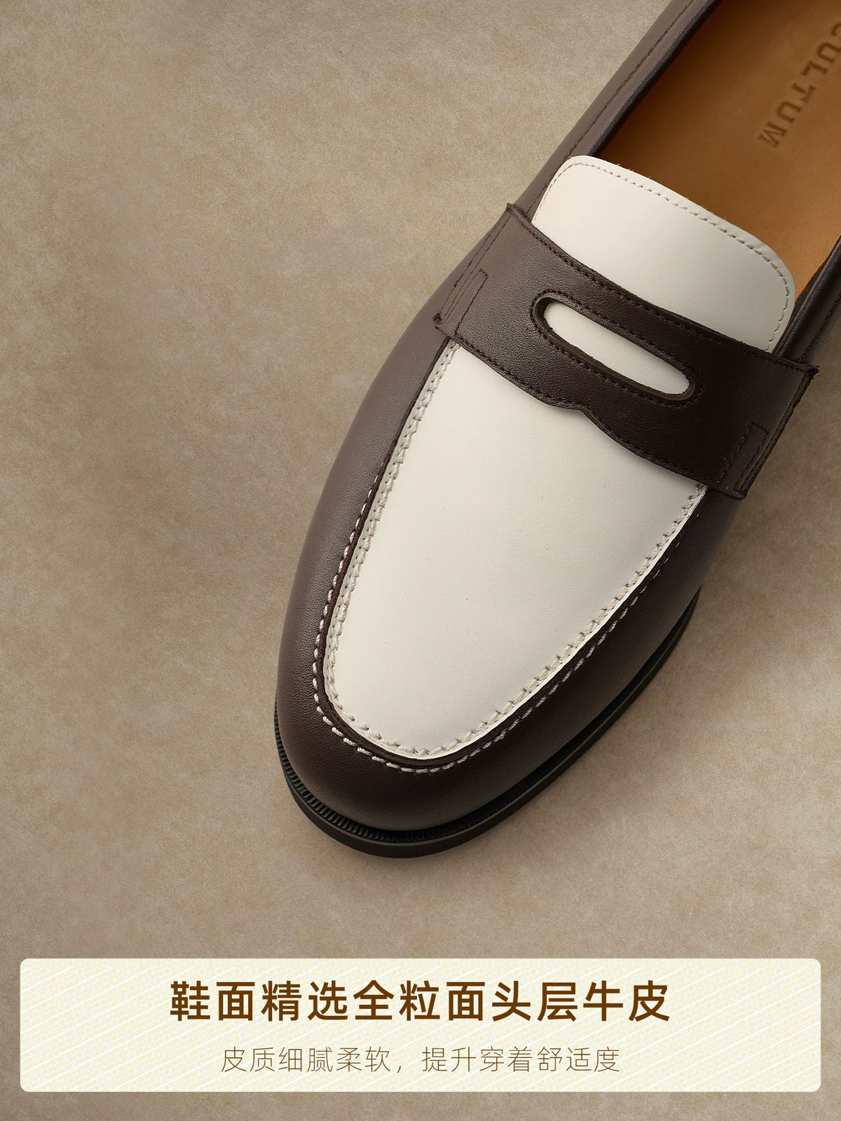Importé - Chaussure Homme Moccasin Tendance En Cuir