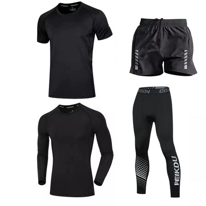 Importé - Ensemble jogging Homme 4 Pièces Fitness Sport