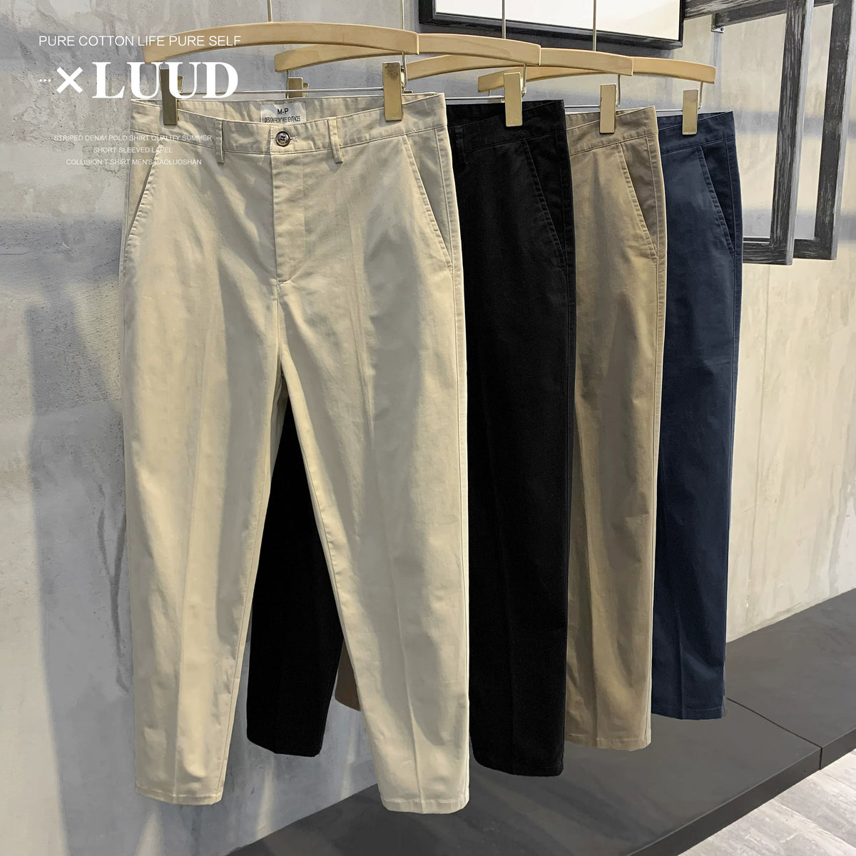 Importé - Pantalon Dockers Pur Coton Stretch Homme Décontracté