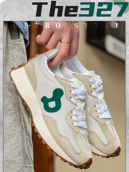 Importé - Chaussure Basket Mixte Sport Tendance En Cuir