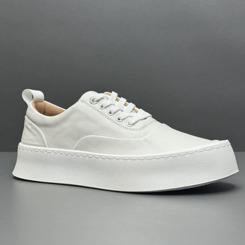Importé - Chaussure Homme Sport Baskets à Lacets En Cuir