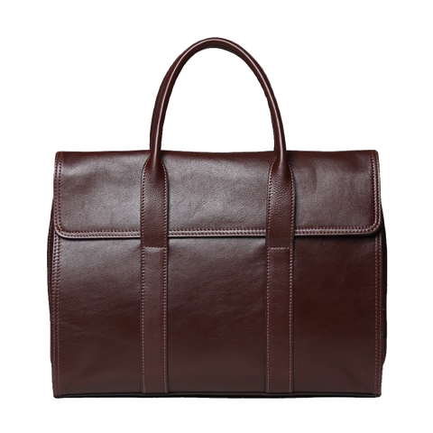 Importé - Sac Premium Cuir Gaufré Pour PC Ordinateur 14''