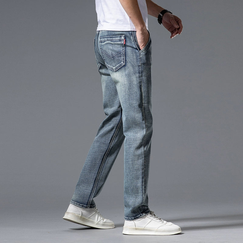 Importé - Pantalon Jean Coton Denim Homme