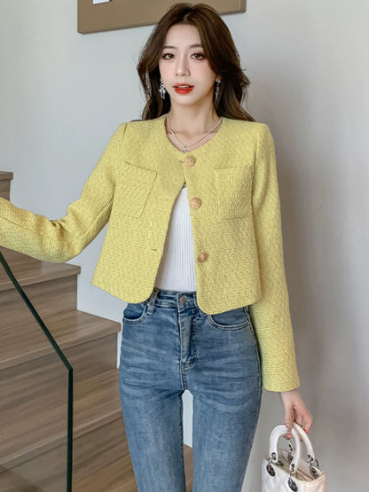 Importé - Veste Blazer Femme Slim Fit Tendance