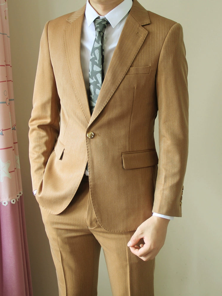 Importé - Ensemble Costume Homme Décontracté 2 Pièces