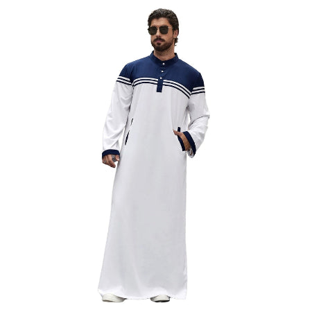 Importé - Boubou Homme Décontracté Manches Longues