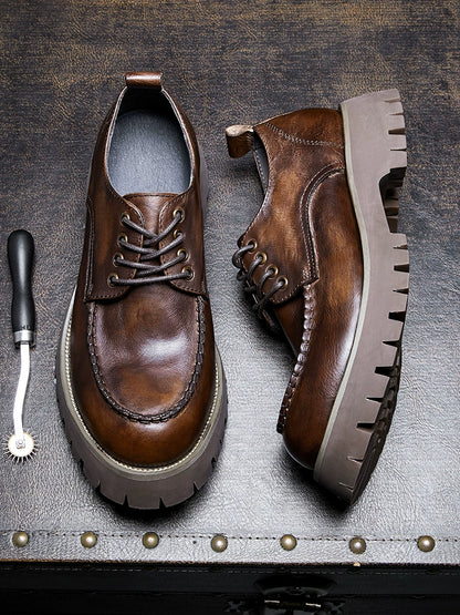 Importé - Chaussure Homme Mocassin Rétro Confortable 100% Cuir