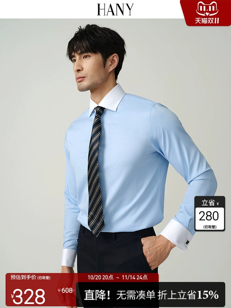Importé - Chemise Premium Homme Manche Longue Col Windsor