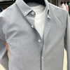 Importé - Chemise Homme Manches Longues Pur Coton