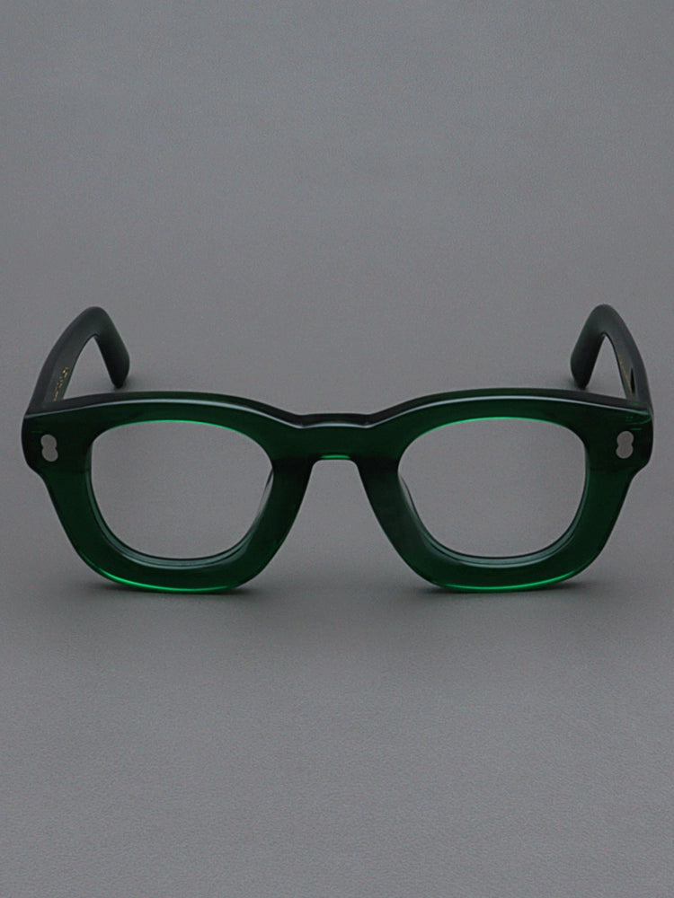Importé – Monture Large Epaisse Lunettes Rétro