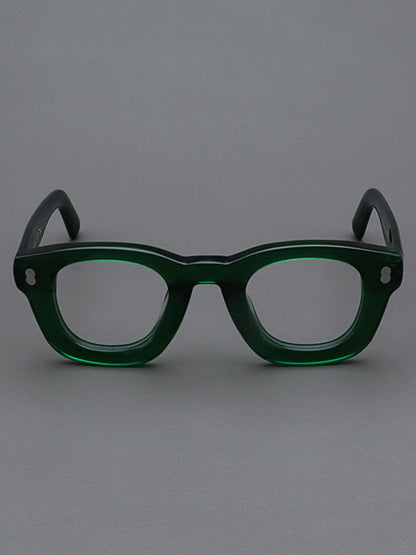 Importé – Monture Large Epaisse Lunettes Rétro