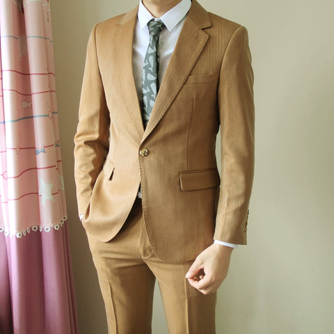 Importé - Ensemble Homme Costume 2 Pièces Décontracté