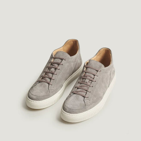 Importé - Chaussure Homme Sport Sneakers En Cuir Daim