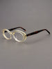 Importé – Monture Lunettes Mixte Ovales Style Rétro
