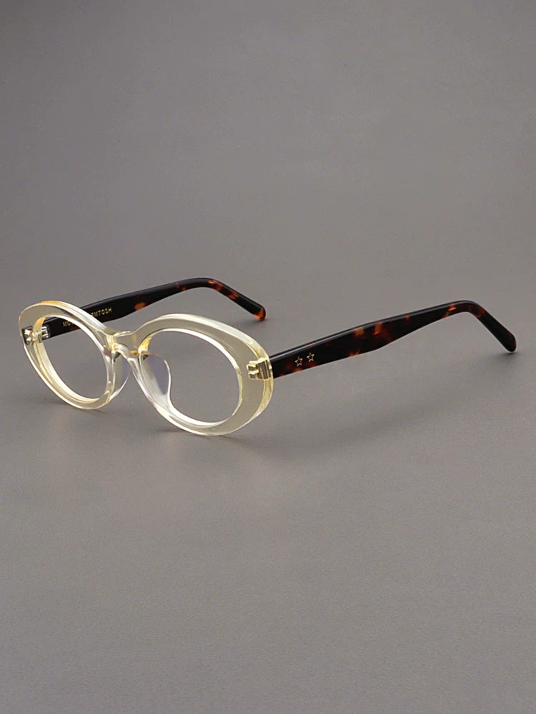 Importé – Monture Lunettes Mixte Ovales Style Rétro