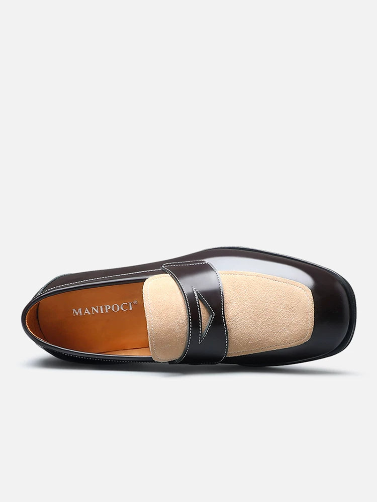 Importé - Chaussure Homme Moccasin En Cuir véritable