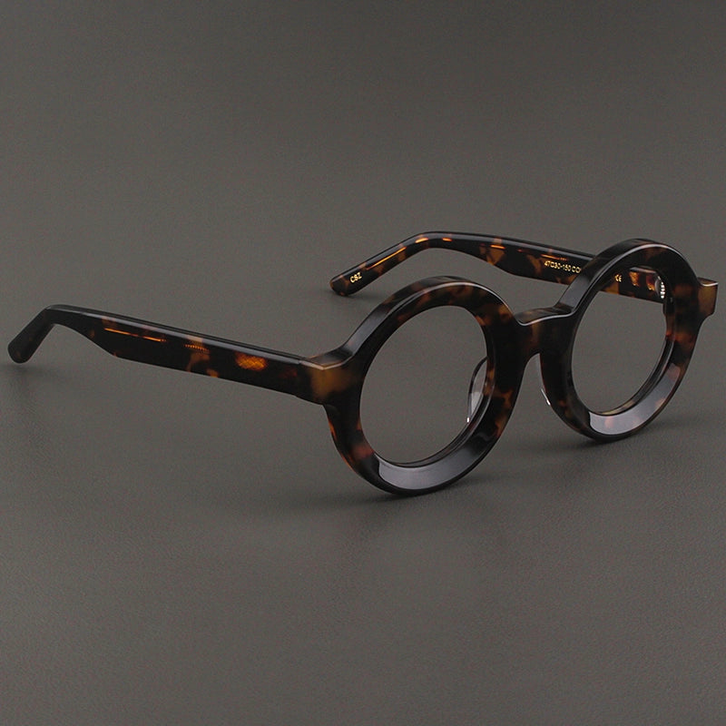 Importé – Monture Large Lunettes Rétro Mixte