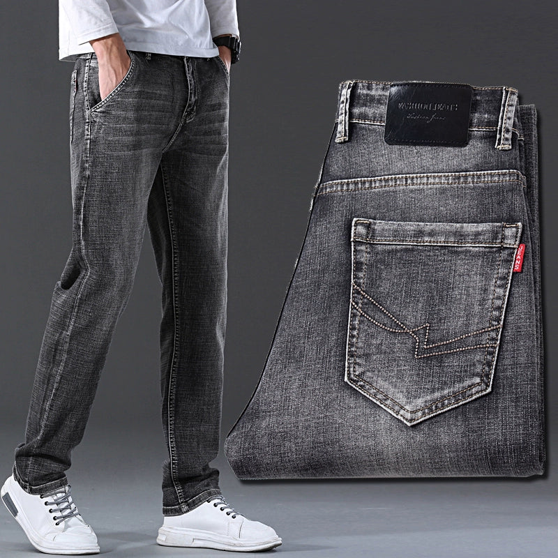 Importé - Pantalon Jean Denim Homme Décontracté