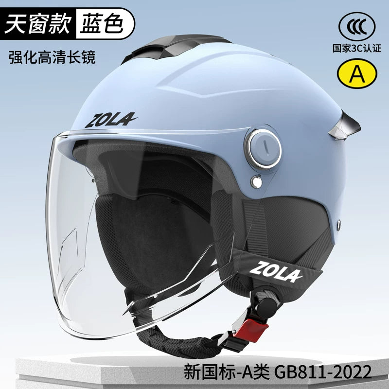 Importé - Casque Blindé Anti-Choc Protection Moto Velo