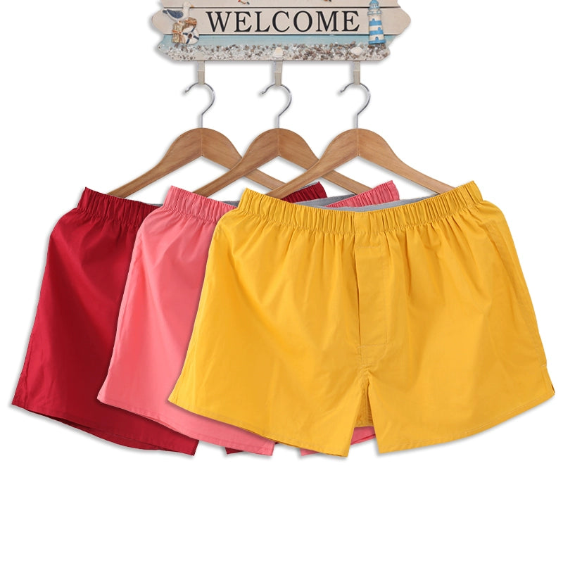 Importé - Lot 3 Boxers Sport Homme Pur Coton