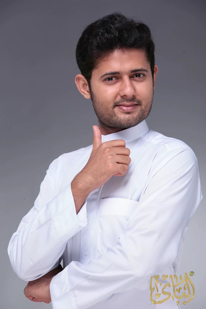 Importé - Boubou Homme Dubaï Décontracté En Coton