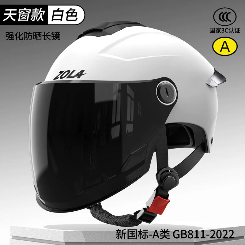 Importé - Casque Blindé Anti-Choc Protection Moto Velo