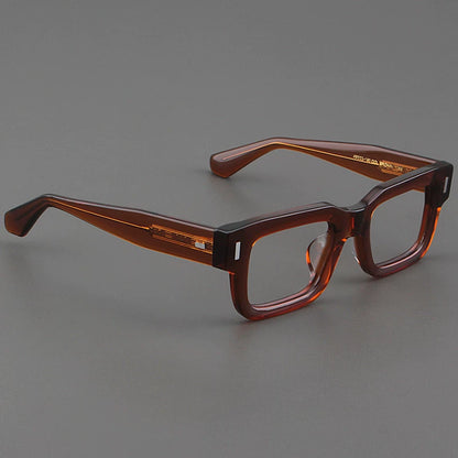 Importé – Monture Épaisse Style Rétro Lunettes Mixte