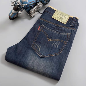 Importé - Pantalon Homme Jeans Denim Slim Fit Micro-élastique