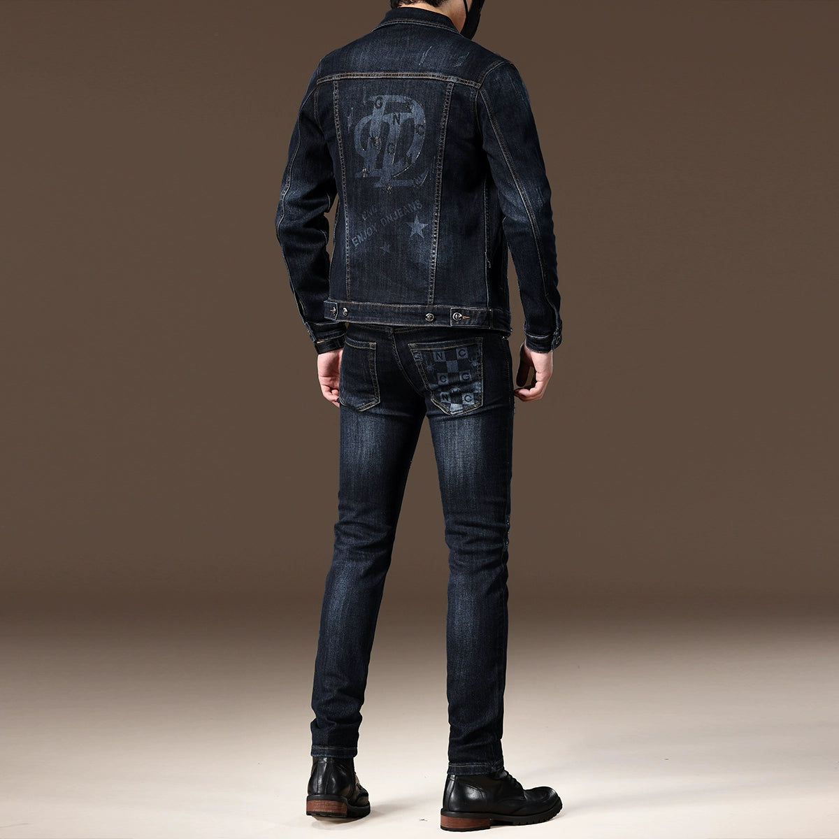 Importé - Ensemble Jacket Homme Slim Tendance