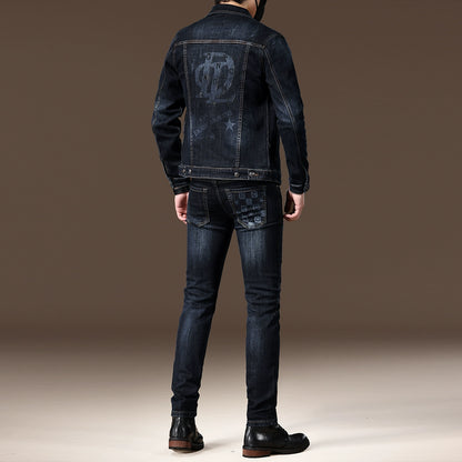 Importé - Ensemble Jacket Homme Slim Tendance