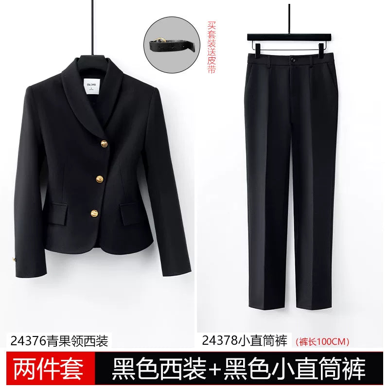 Importé - Ensemble Tailleur Femme 2-3 Pièces Slim Fit Premium