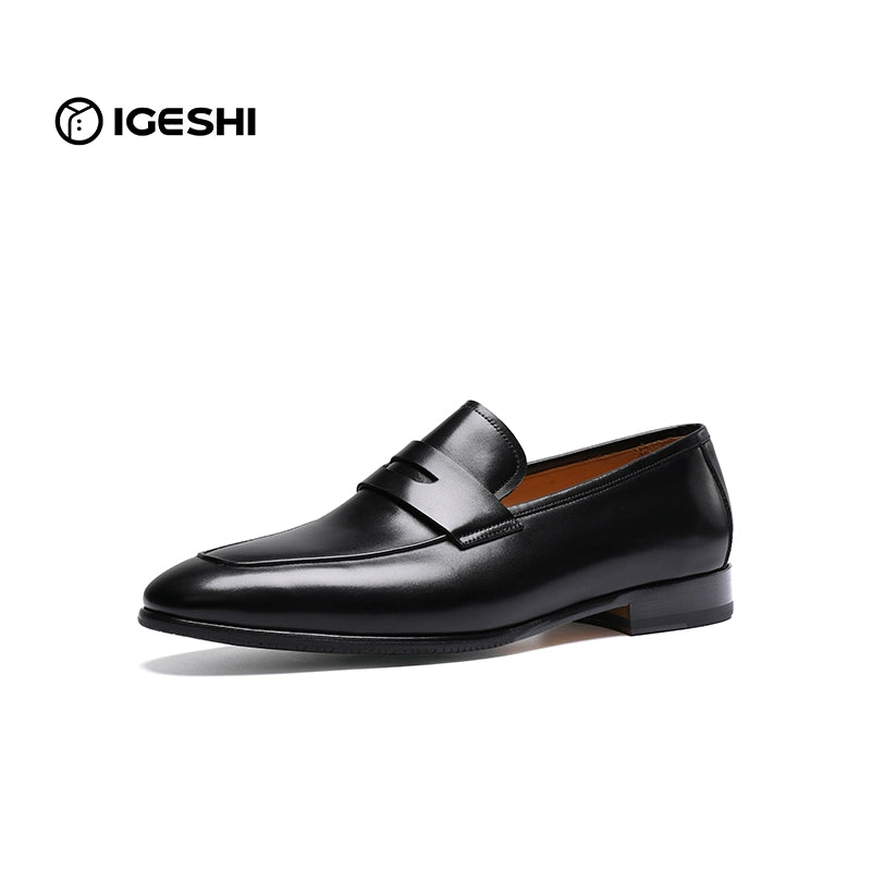Importé - Chaussure IGESHI Mocassin Homme Véritable Cuir