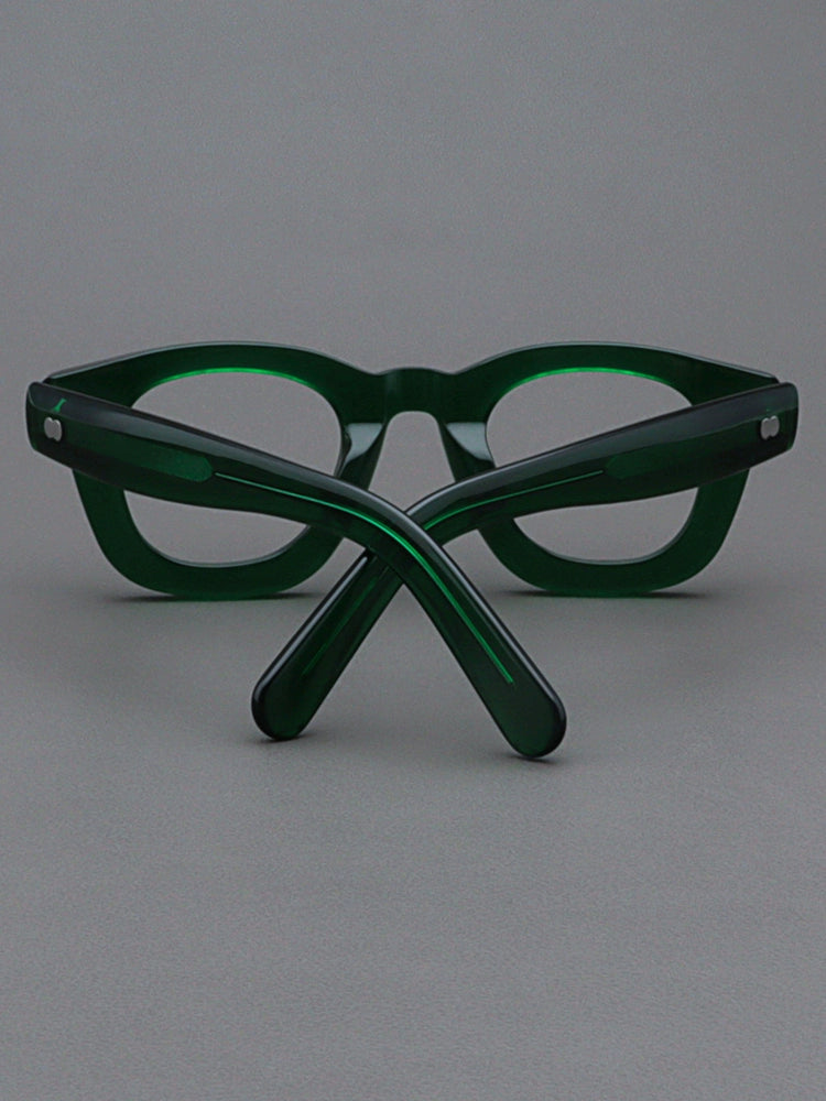Importé – Monture Large Epaisse Lunettes Rétro