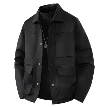 Importé - Veste Homme Sur-Chemise Décontracté Col Revers