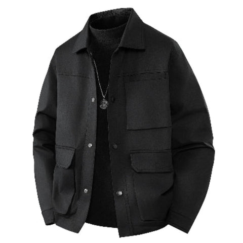 Importé - Veste Homme Sur-Chemise Décontracté Col Revers