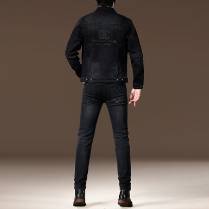 Importé - Ensemble Jacket Homme En Jean