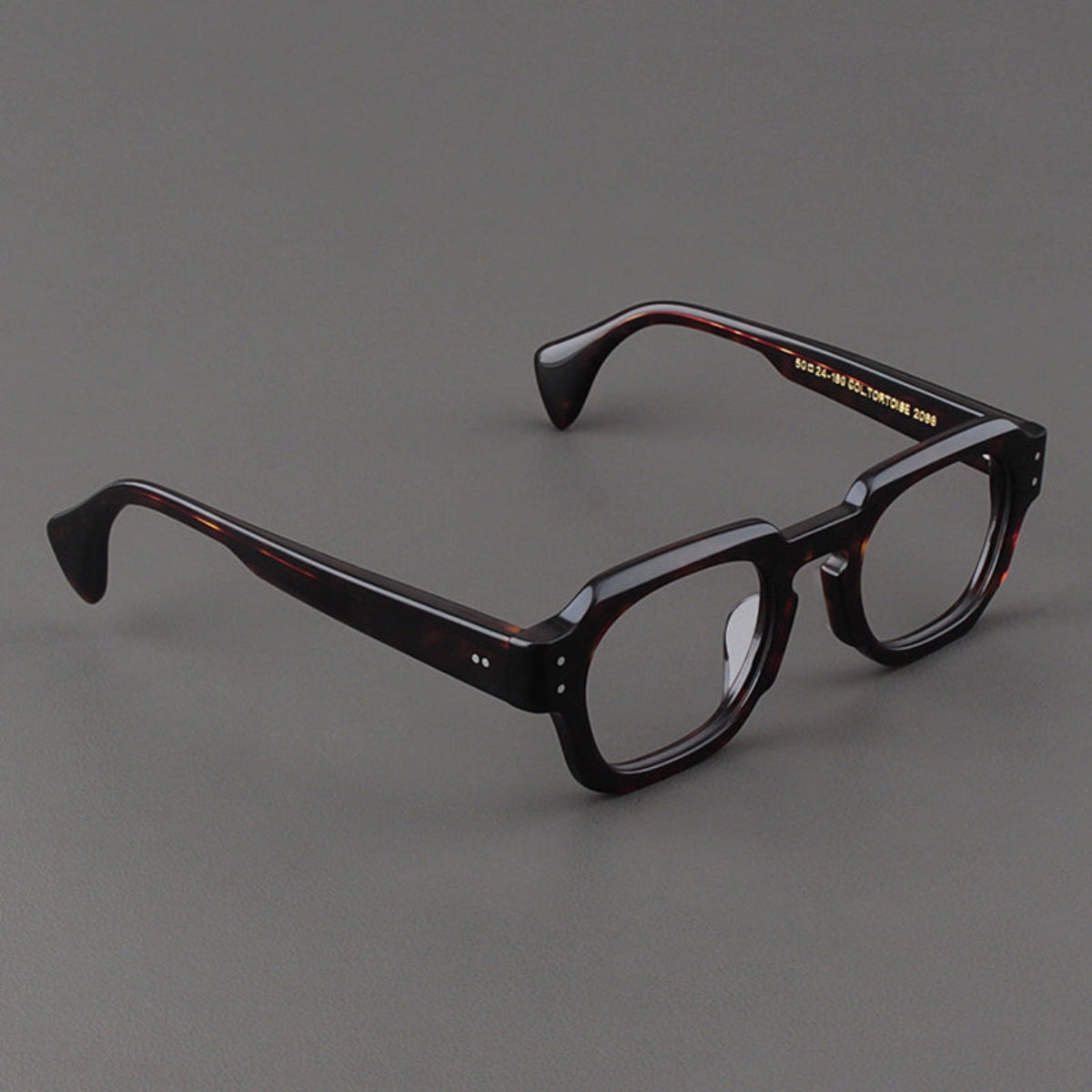 Importé – Monture Large Lunettes Rétro Mixte